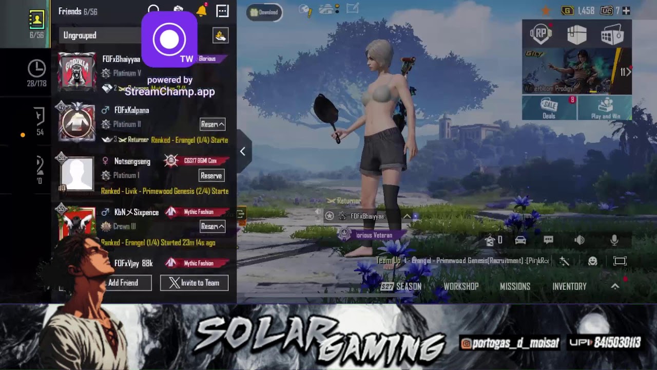 BGIS not qualify🤣😆 | SOLAR is Live #bgmi