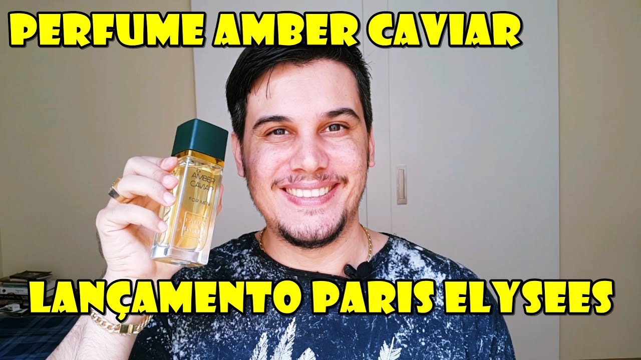 Perfume Amber Caviar (Contratipo do Fierce de Abercrombie & Fitch) - Lançamento Paris Elysees