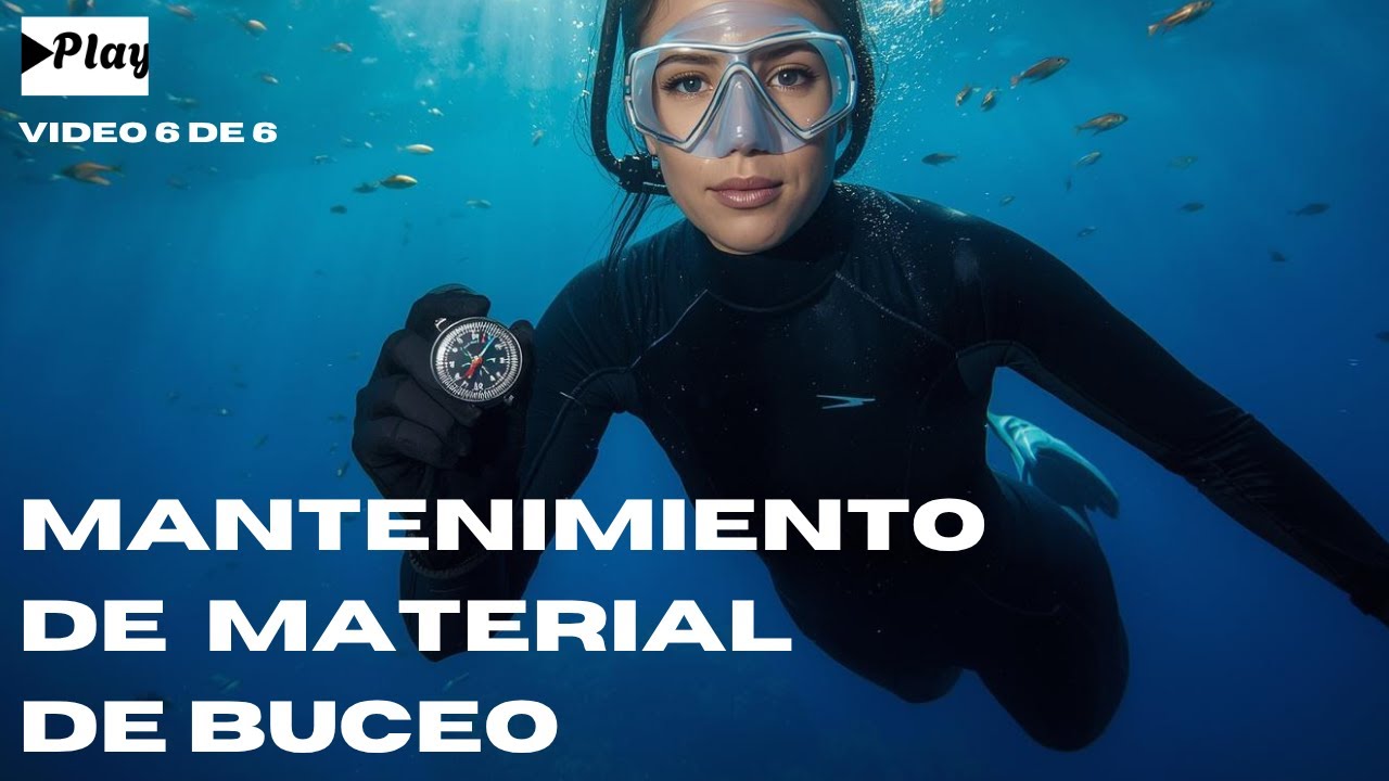 ¡No arruines tu equipo! Cuida tus accesorios de buceo correctamente