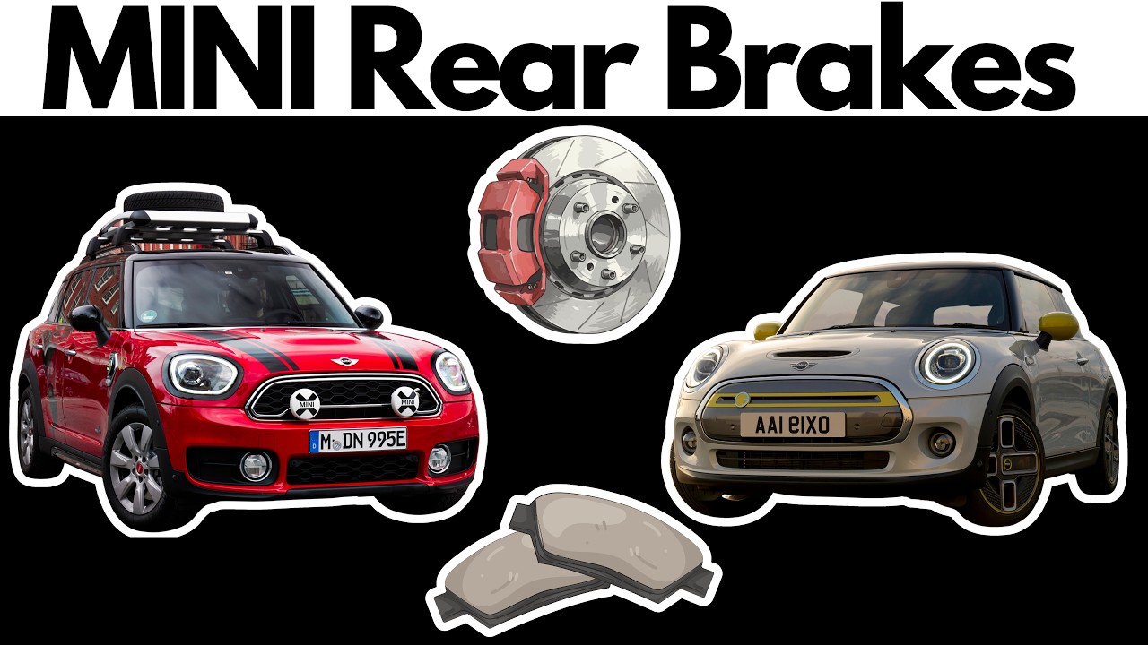 Задние тормоза | 1 2 i3 X1 X2 Cooper Clubman Countryman|F39 F40 F44 F45 F46 I01 F48 F54 F55 F56 F...