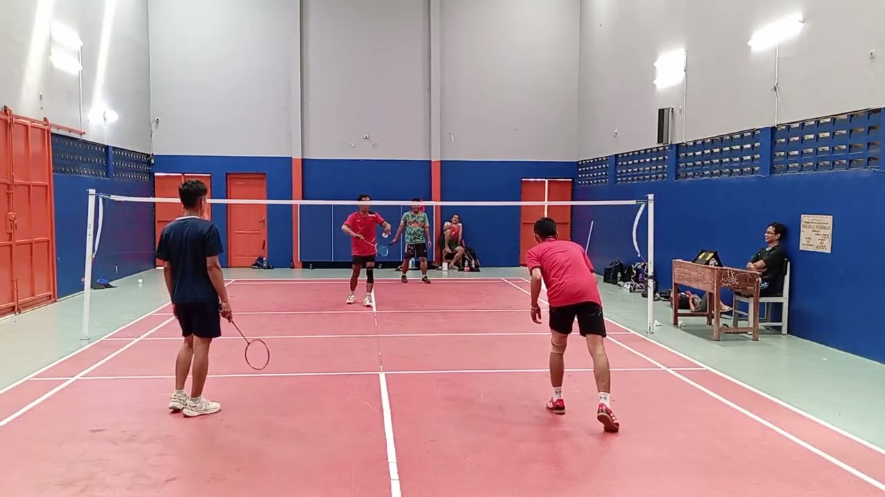 Deni-Ojin vs Fadil-Budi | Badminton Fun Game