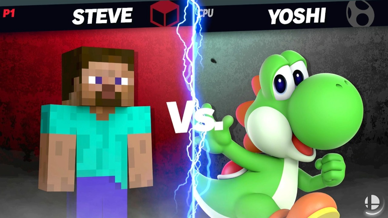 Defeating LVL 9 Yoshi in Super Smash Bros Ultimate !