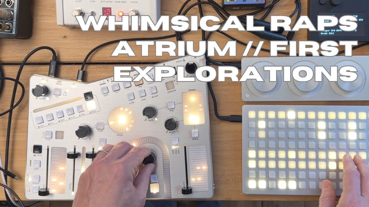 Whimsical Raps Atrium // 3 Early Explorations // No Talking