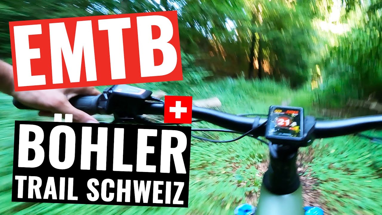 EMTB Böhlertrail im Aargau Schweiz mit dem E-Mountainbike Cube Stereo Hybrid 140 HPC TM