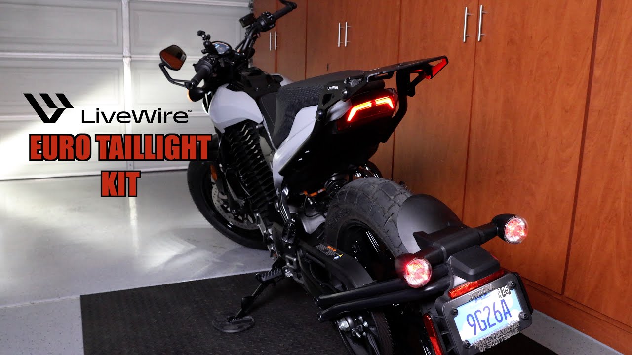 LiveWire S2 Del Mar - Euro Style Taillight Kit Install