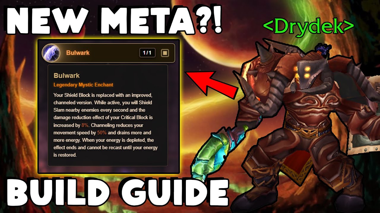 Bulwark Shield Tank Guide - New KING of Shield Tanks! | Project Ascension | Area 52
