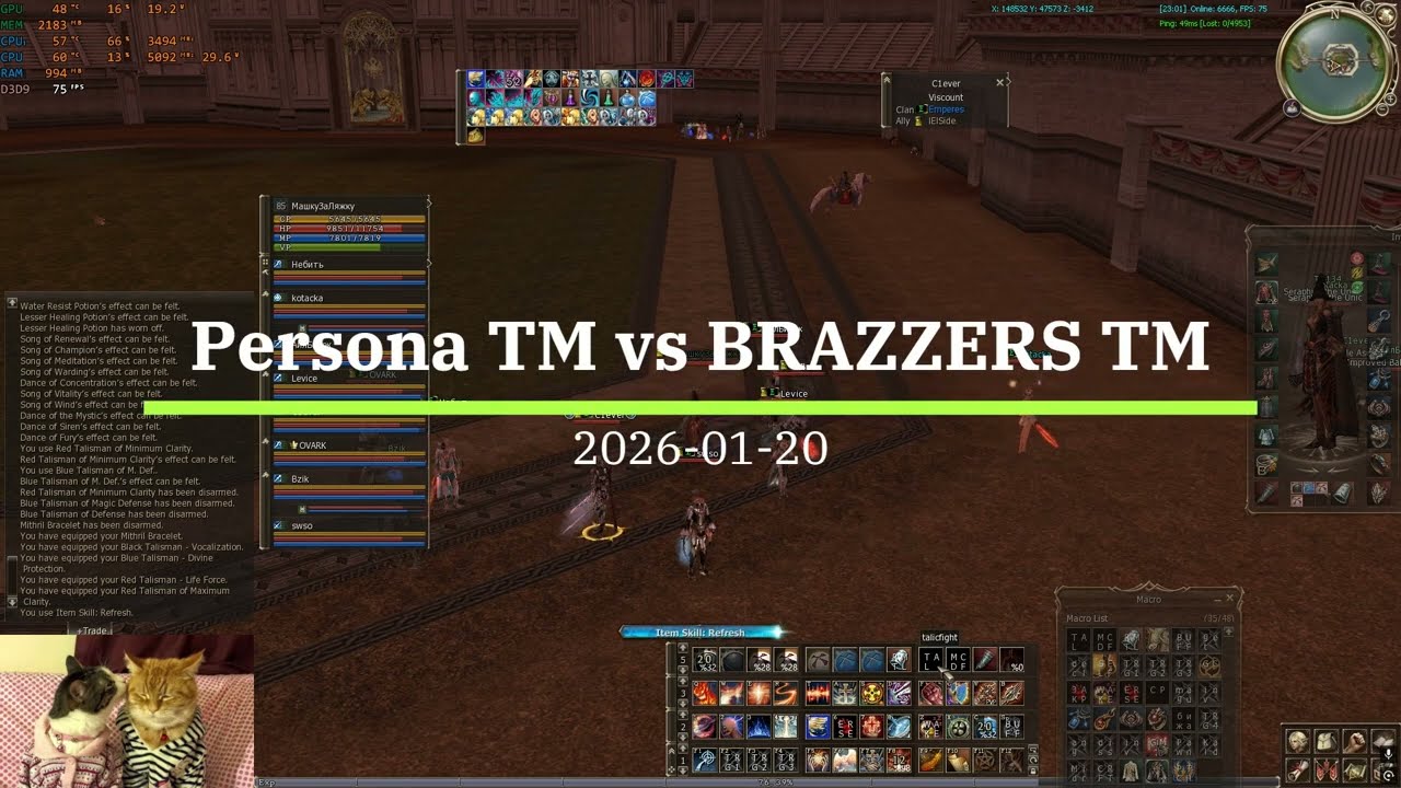 GvG Persona TM vs BRAZZERS TM – false start