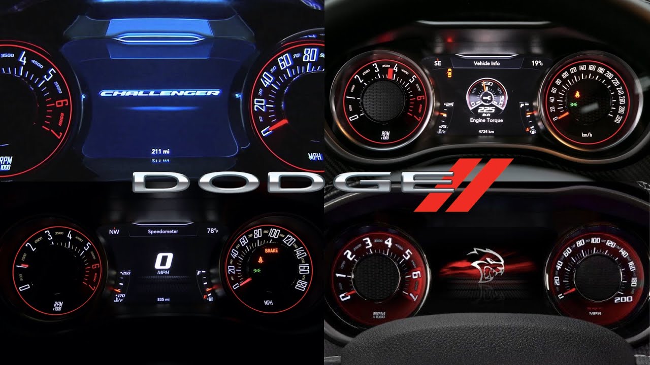 Dodge Challenger Acceleration Comparison (2014-2022)