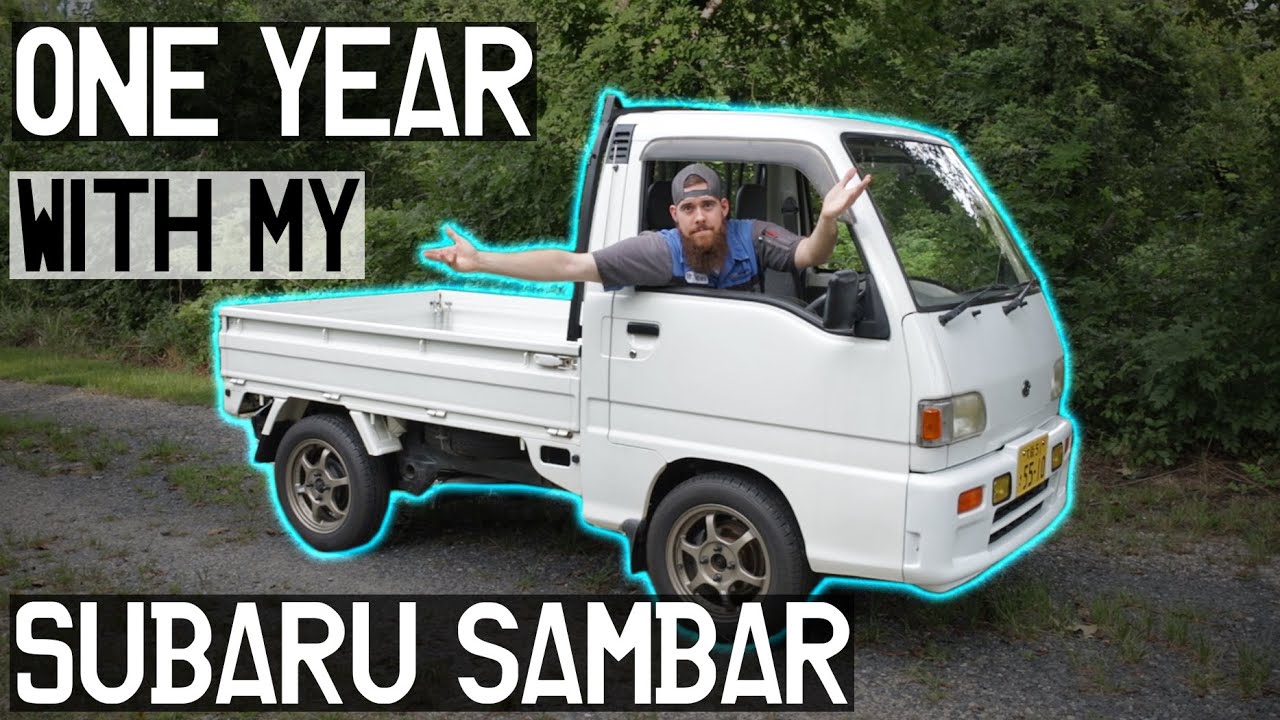 Год! (И месяц) жизни с моим японским кей-траком Subaru Sambar!