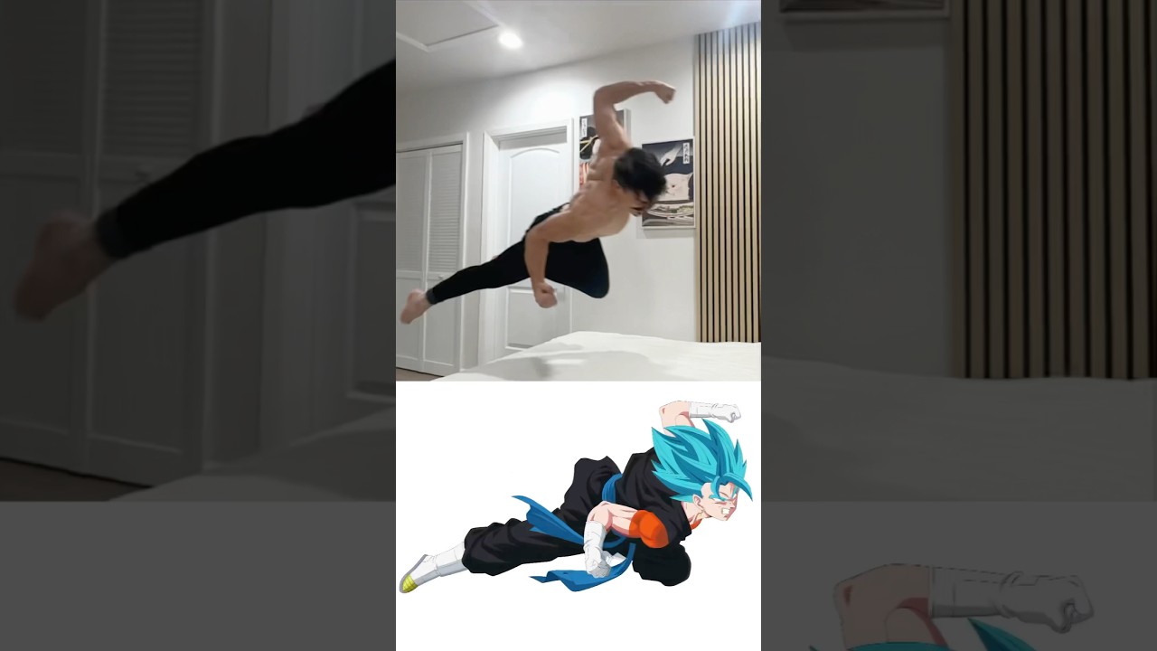 Dragon Ball pose in Real Life🔥🔥🔥 #dragonball #dragonballz #goku #irl #animeedit #anime #animeirl