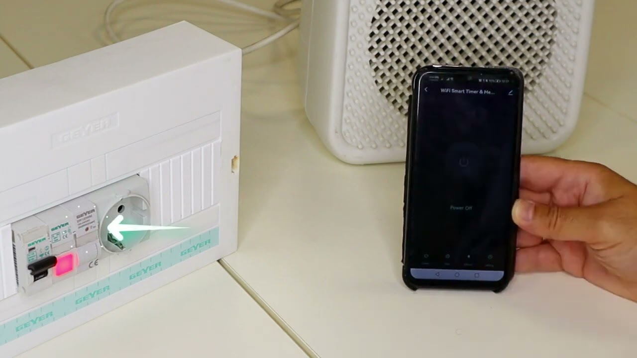 GEYER   Ρελέ Ισχύος Ράγας Smart Wi Fi 20A