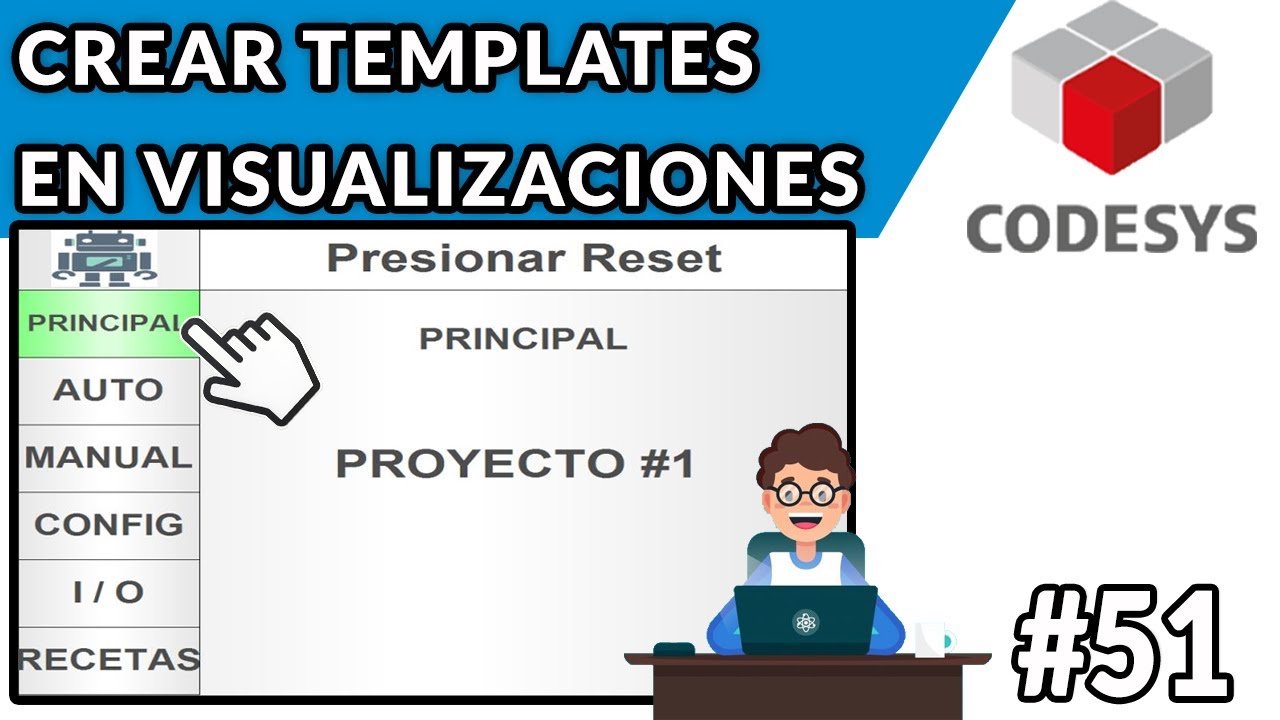 🔵✅CODESYS 3.5 - CREAR TEMPLATES / PLANTILLAS EN VISUALIZACIONES