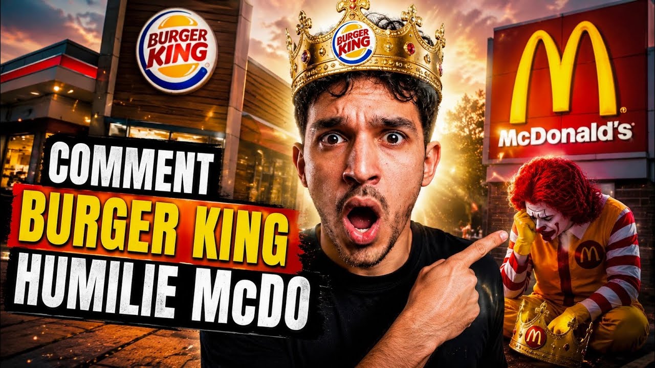Comment Burger King humilie McDonald's : Analyse d'un génie du troll