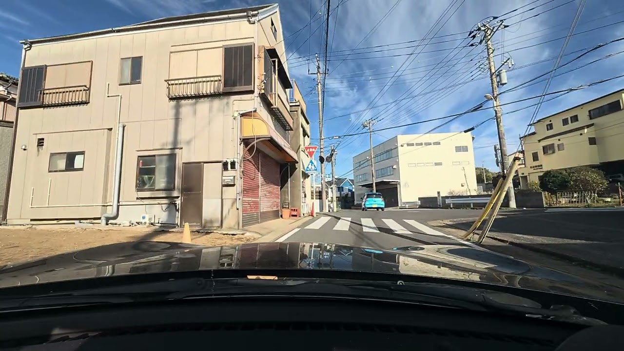 1095　7. 【車載】千葉県銚子市三崎町→千葉県銚子市前宿町→シーサイド道路→日川浜駐車場→神栖市1000人画廊→茨城県神栖市知手【ロードスターRFの記録】2025/12/31-7