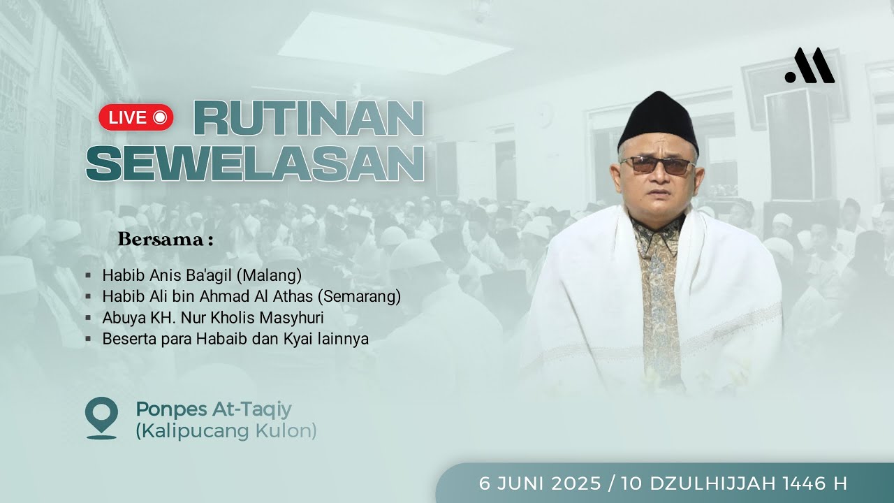 Rutinan Sewelasan Ponpes At-Taqiy Kalipucang Kulon 06/06/2025