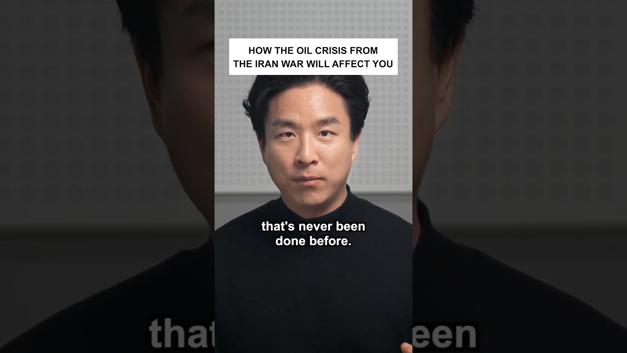 How the Oil Crisis from the Iran War Will Affect YOU #shorts