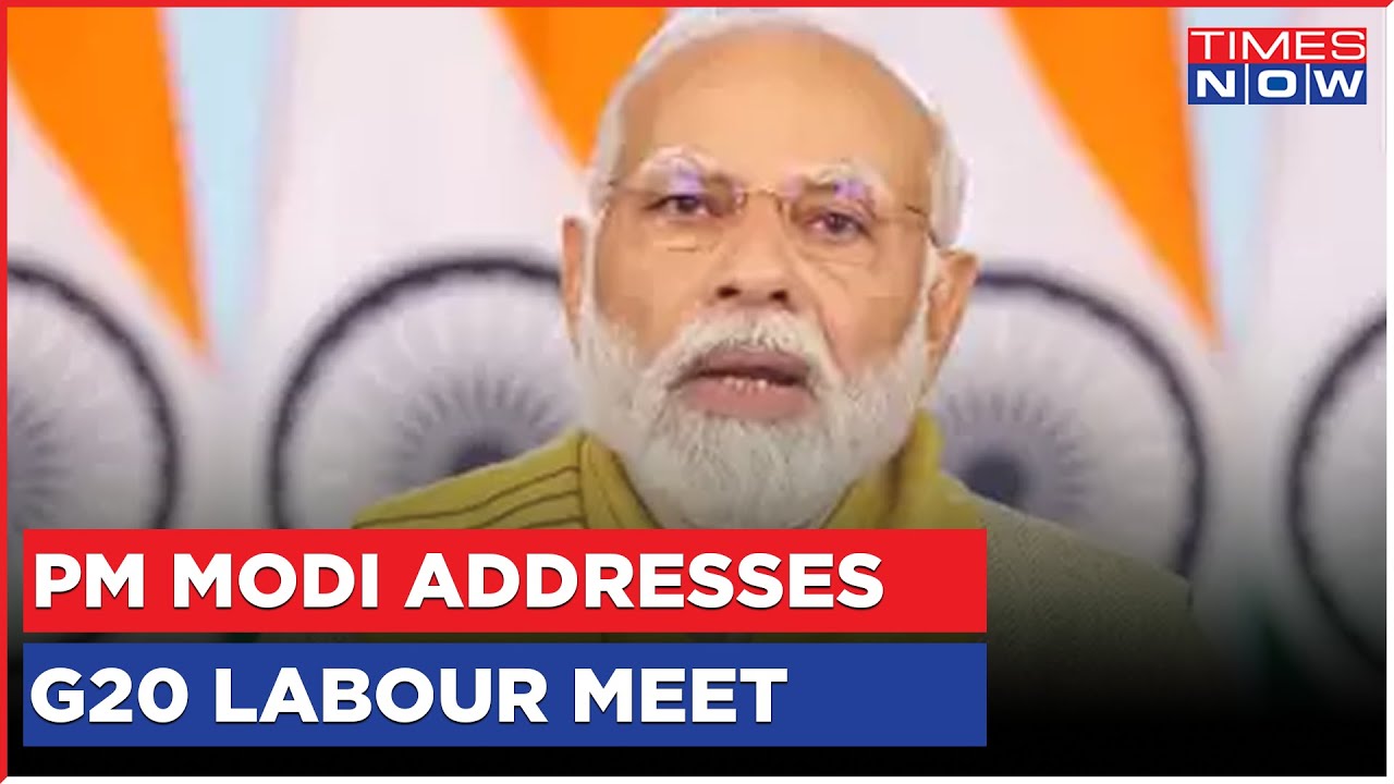 'Skilling, Re-Skilling And Upskilling', Says PM Modi At G20 Labour And Employment Ministers' Meet