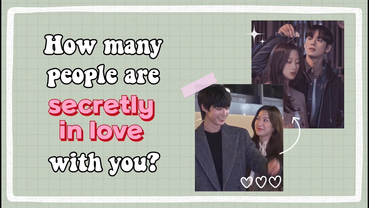 How many people are SECRETLY IN LOVE with you?💗|| Aesthetic quiz