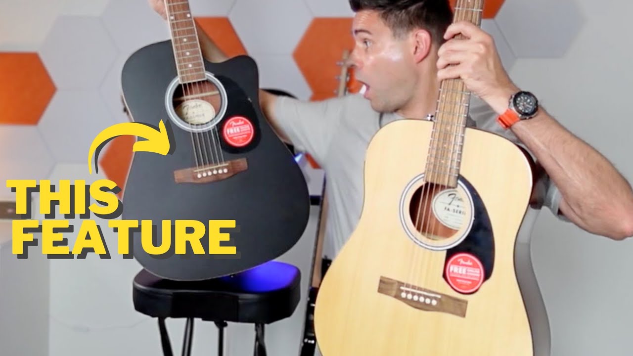 How To Choose? Fender FA-25 vs FA-115 Acoustic Guitars