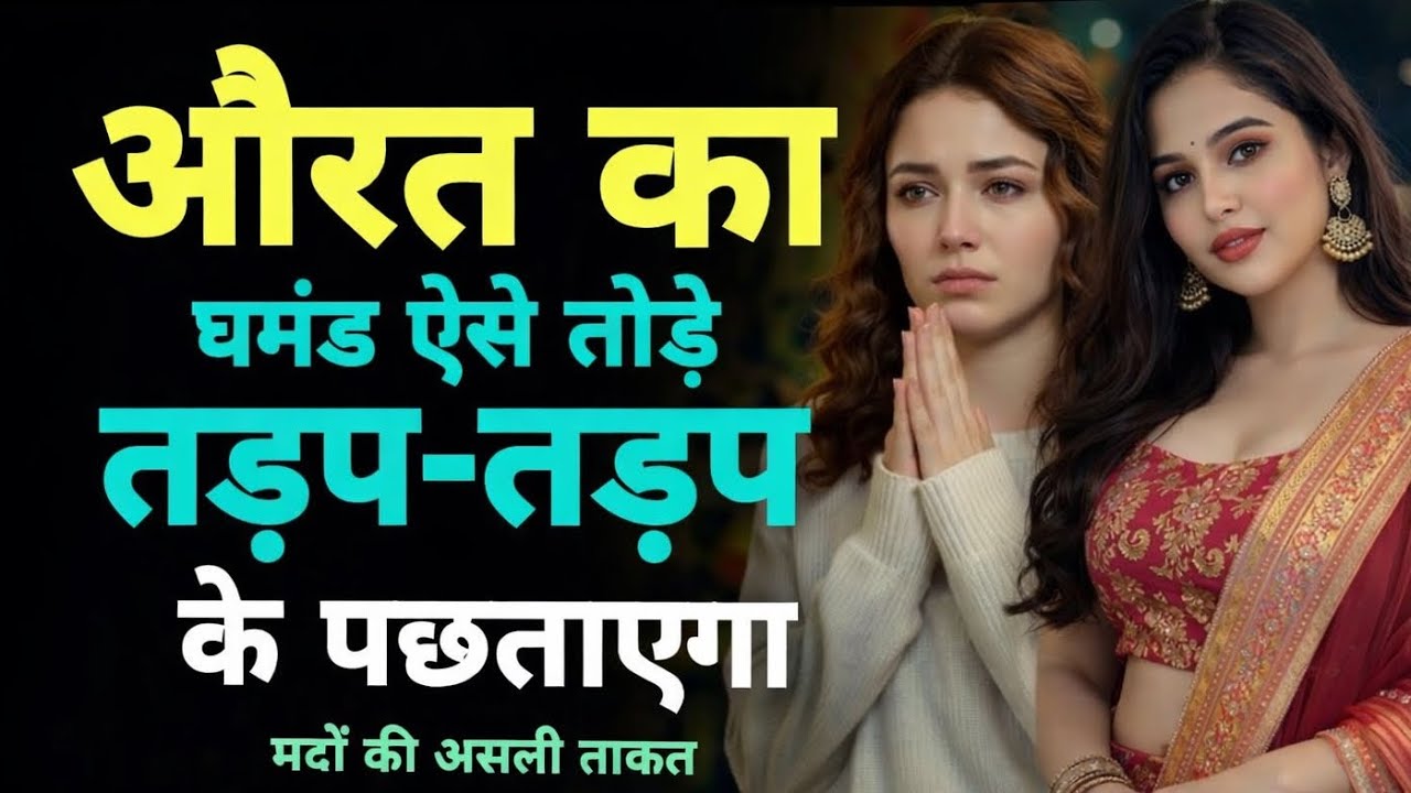 औरत का घमंड ऐसे तोड़े | तड़प-तड़प के पछताएगी | Love Psychology Truth