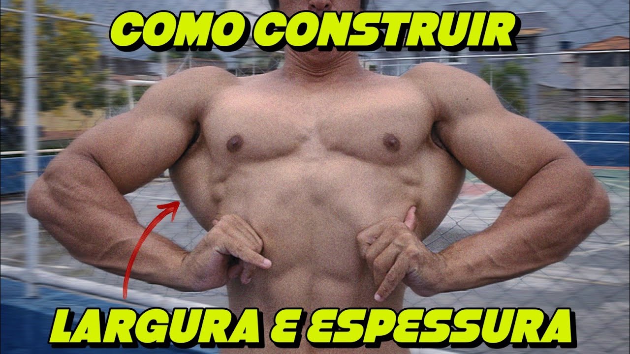 Dorsais GRANDES s&oacute; com Dois Exerc&iacute;cios (treino insano)