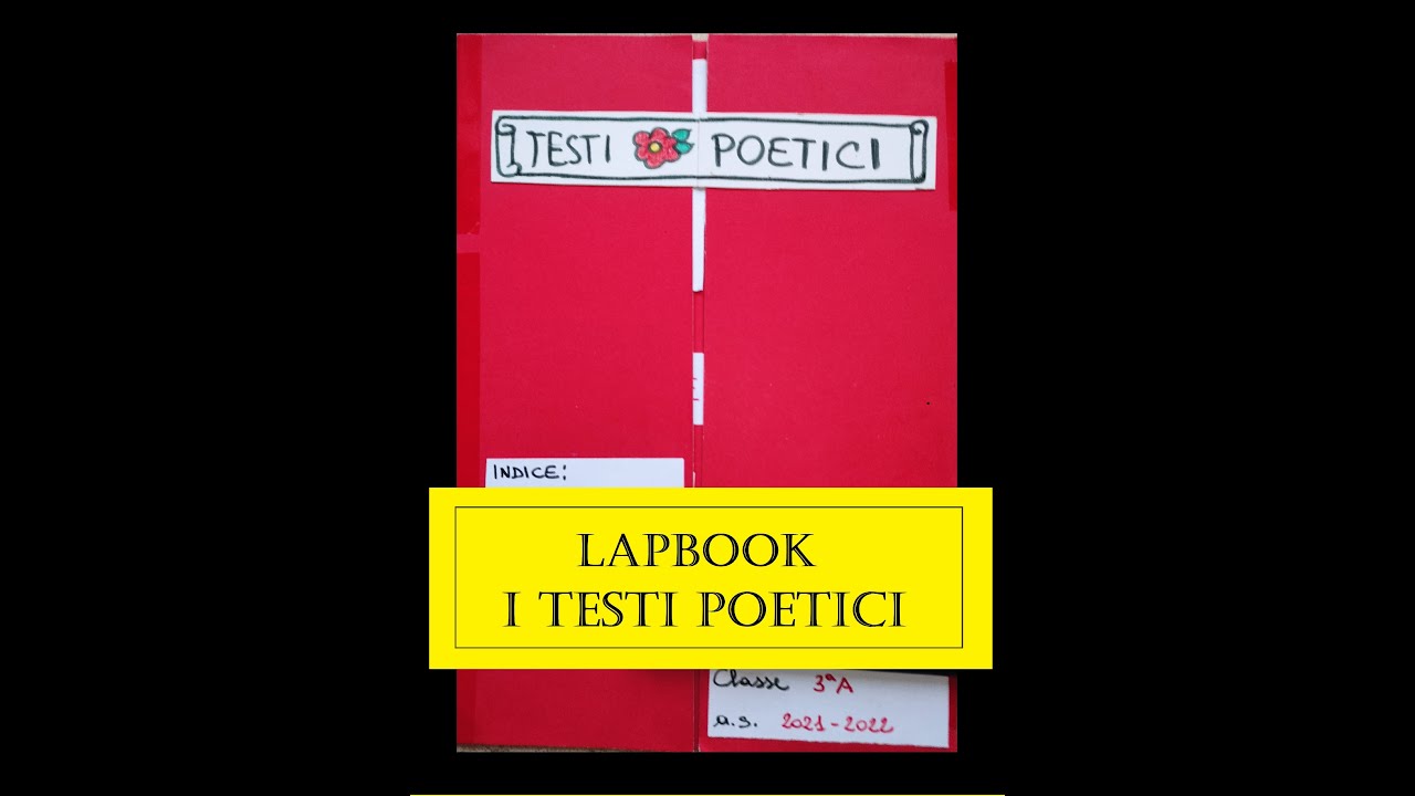 I TESTI POETICI 📜🖋 #lapbook per la #scuolaprimaria
