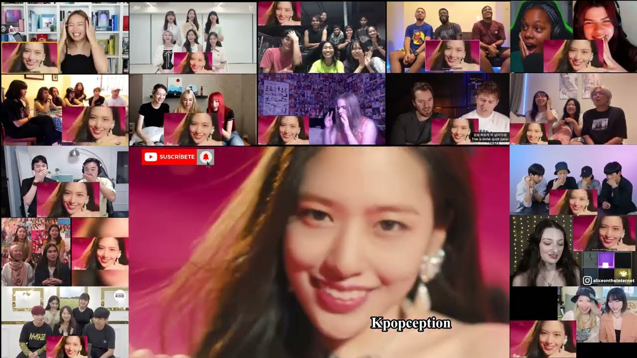 ive  'after like' mv reaction mashup