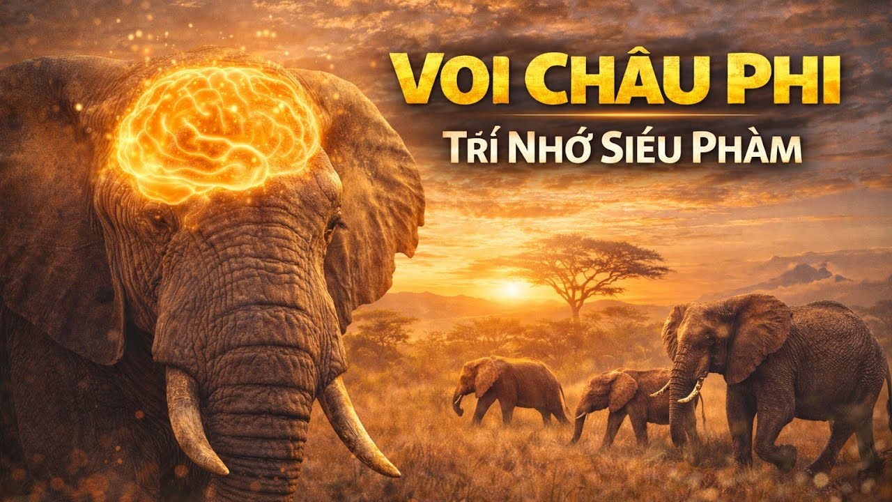 Voi: Kiến trúc sư khổng lồ của rừng già - Thế Giới Động Vật Hoang Dã