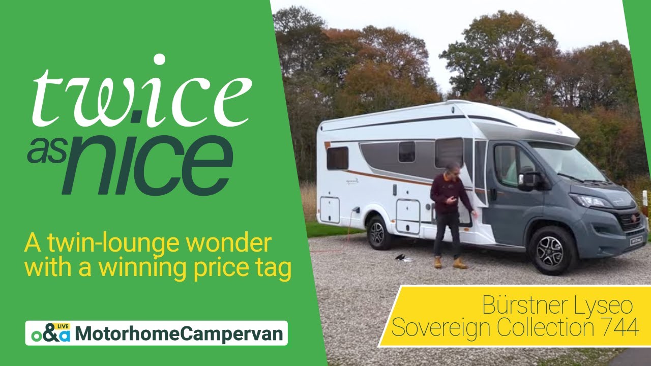 Two lounges & two drop-down beds! Is Bürstner's new Sovereign Collection the king of the campsite?