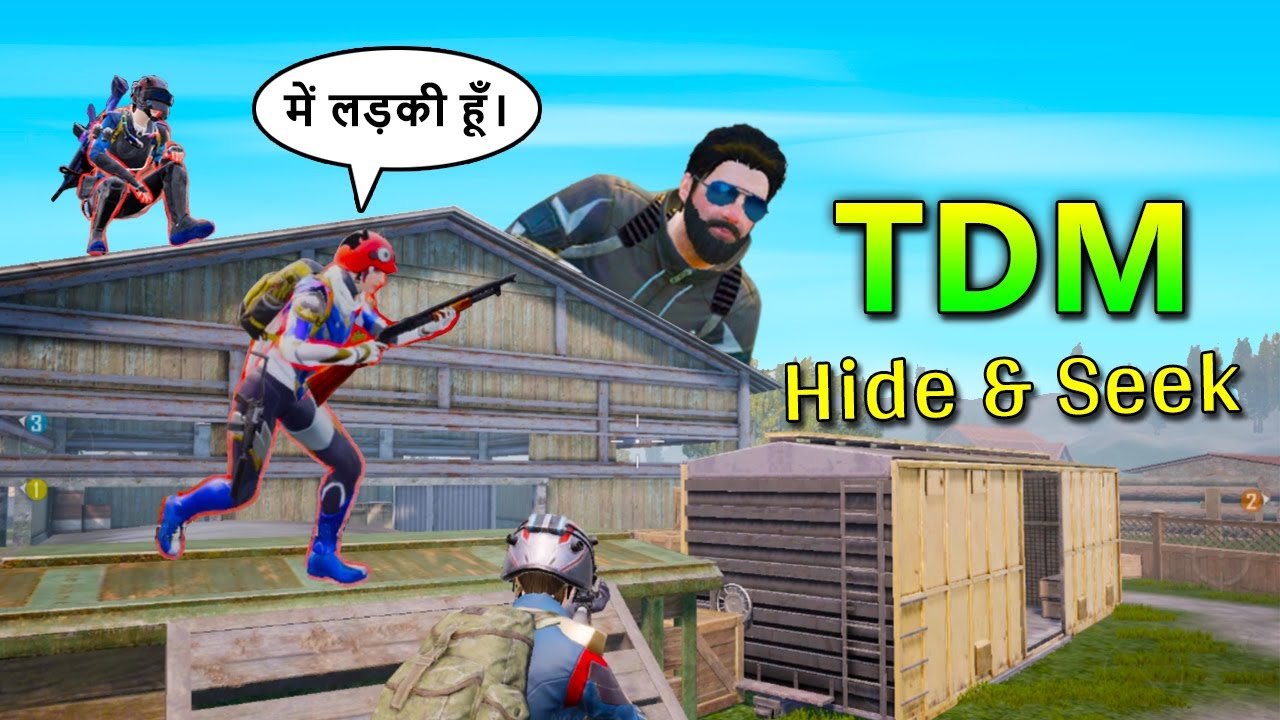PUBG Hide and Seek TDM Warehouse | PUBG Mobile Funny Gameplay | Bollywood Gaming