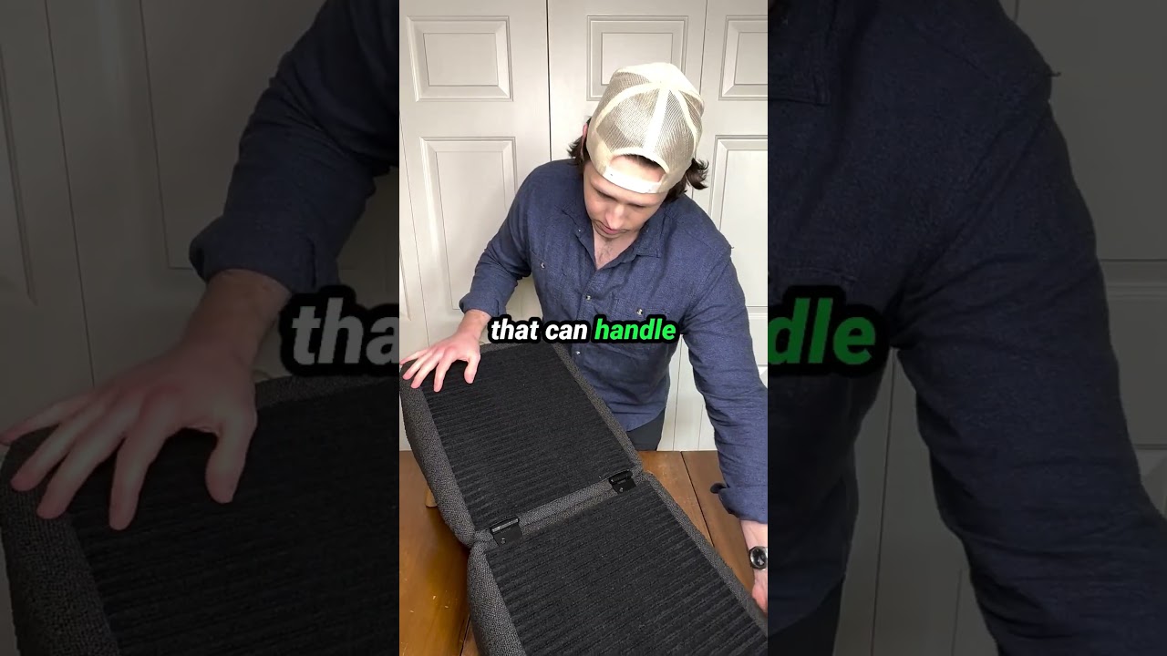 Split Ottoman Dog Ramp Invention