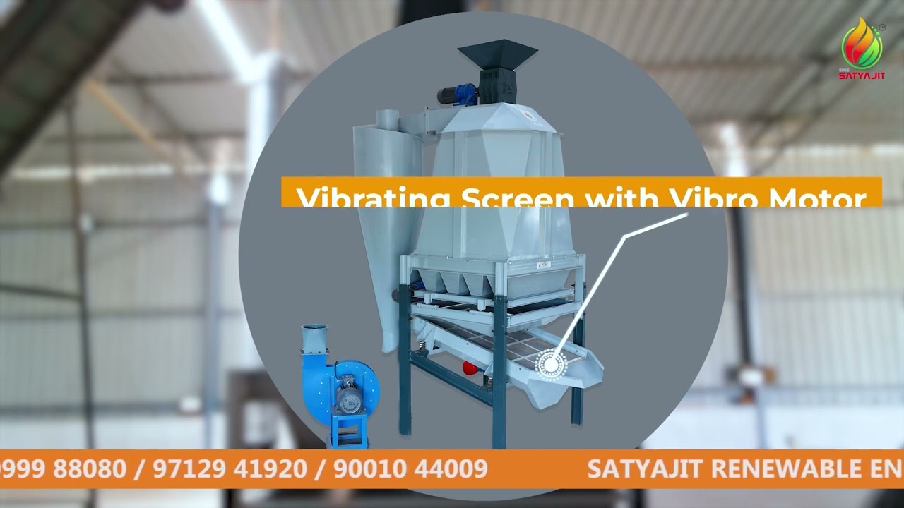 Cooling Section || Biomass Pellet Production Line || Satyajit Renewable Engineering Pvt. Ltd.