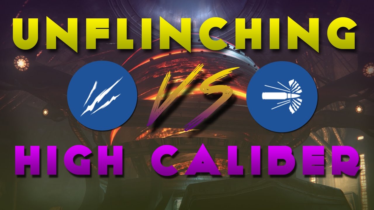 Destiny In Depth - Unflinching vs High Caliber (Get These Perks!!)