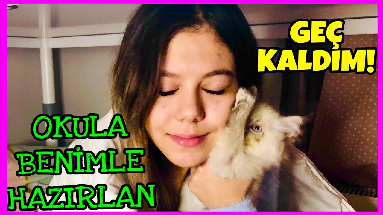 OKUL İÇİN SABAH RUTİNİM || OKULA BENİMLE HAZIRLAN. Tuana Zeybek