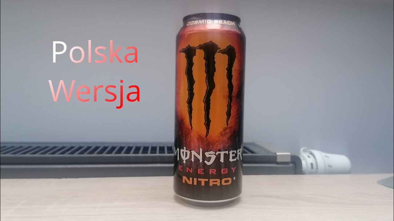 Monster Nitro Cosmic Peach Polska Wersja. Test i Recenzja. Lepsza od Amerykańskiej?