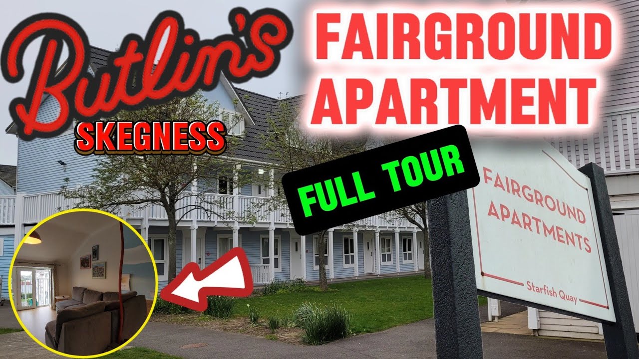 Butlin's FAIRGROUND APARTMENT - Full Tour 2024 | Detailed look inside | Skegness 😁