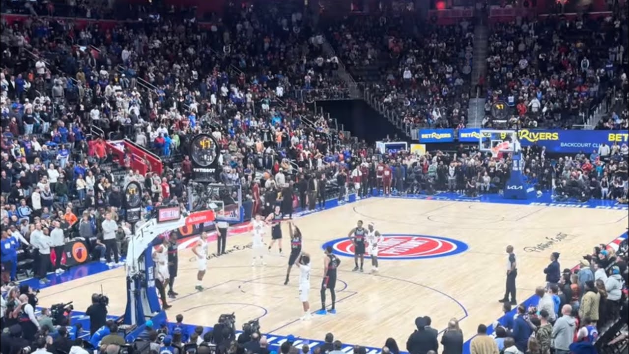 THE DETROIT PISTONS DEFEAT THE CLEVELAND CAVALIERS in OVERTIME!