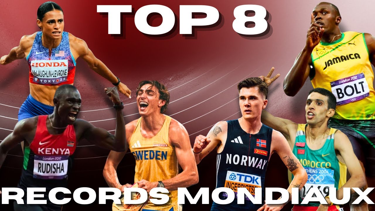 LES 8 RECORDS LES + IMPRESSIONNANTS EN ATHLÉTISME 🤯 