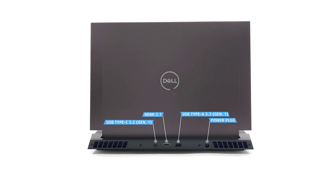 🔄 Dell G16 7630 - Ports info and 360&ordm; look