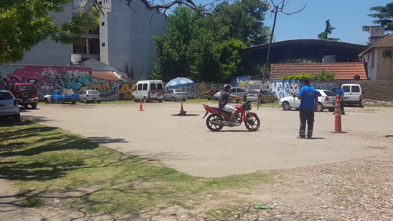 examen de manejo para moto Adrogue buenos aires Almirante brown