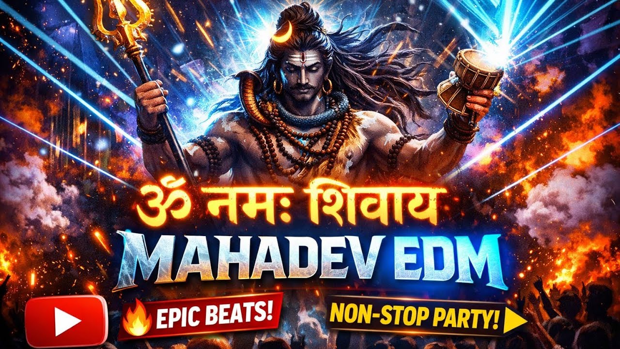 ॐ नमः शिवाय 🚩 | MAHADEV EDM 🔥 | Ultimate DJ Trance | Har Har Mahadev