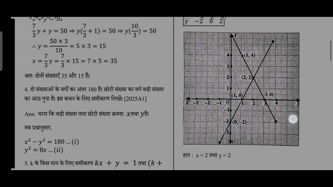 👉🫵Class 10th 🔥vvi 🔥maths question🔥 answer 🫵 कर लो आज का 🔥आउट क्वेश्चन 🔥