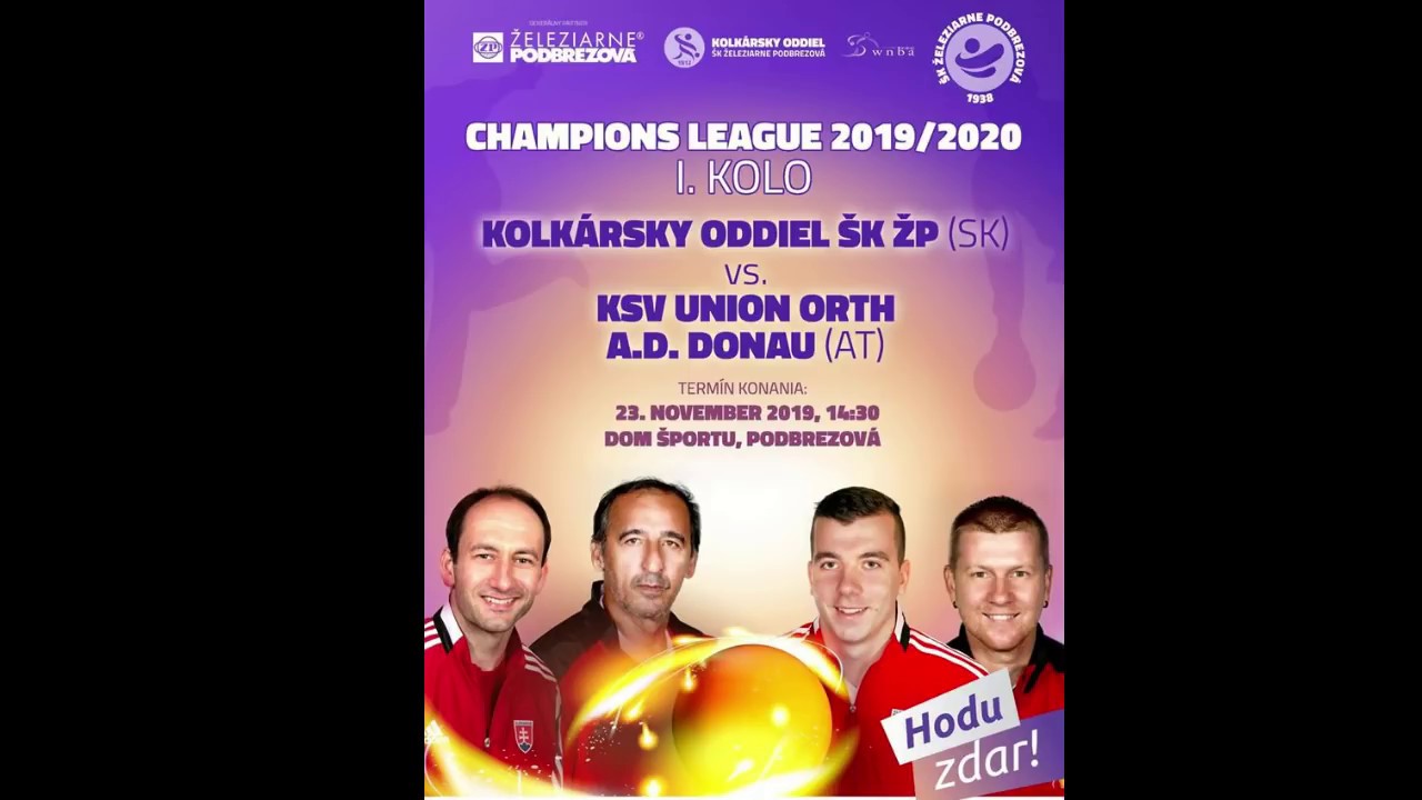 NBC CL 2018/19         ŠK ŽELEZIARNE PODBREZOVÁ (SVK) -  KSV UNION ORTH a. d. DONAU (AUT)