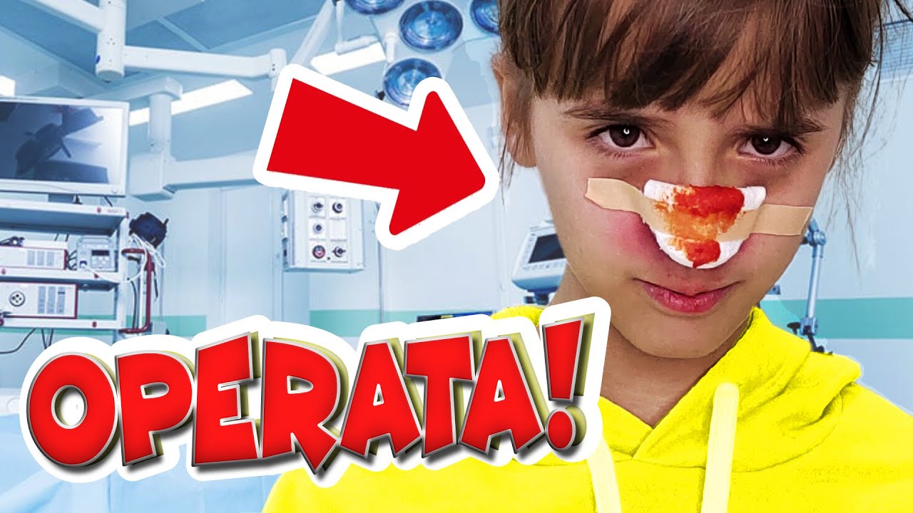 LETIZIA FA INTERVENTO IN OSPEDALE DOPO CHE SI &Egrave; ROTTA IL NASO PAP&Agrave; NIKO SI PRENDE CURA DI LEI! PAURA