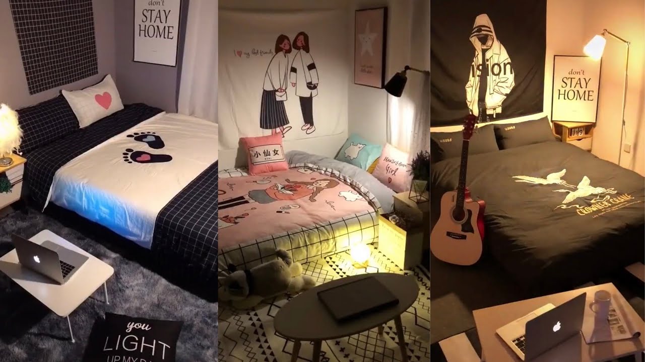 🍋Cách trang trí phòng ngủ cực đẹp - Tiktok Trung Quốc❤️