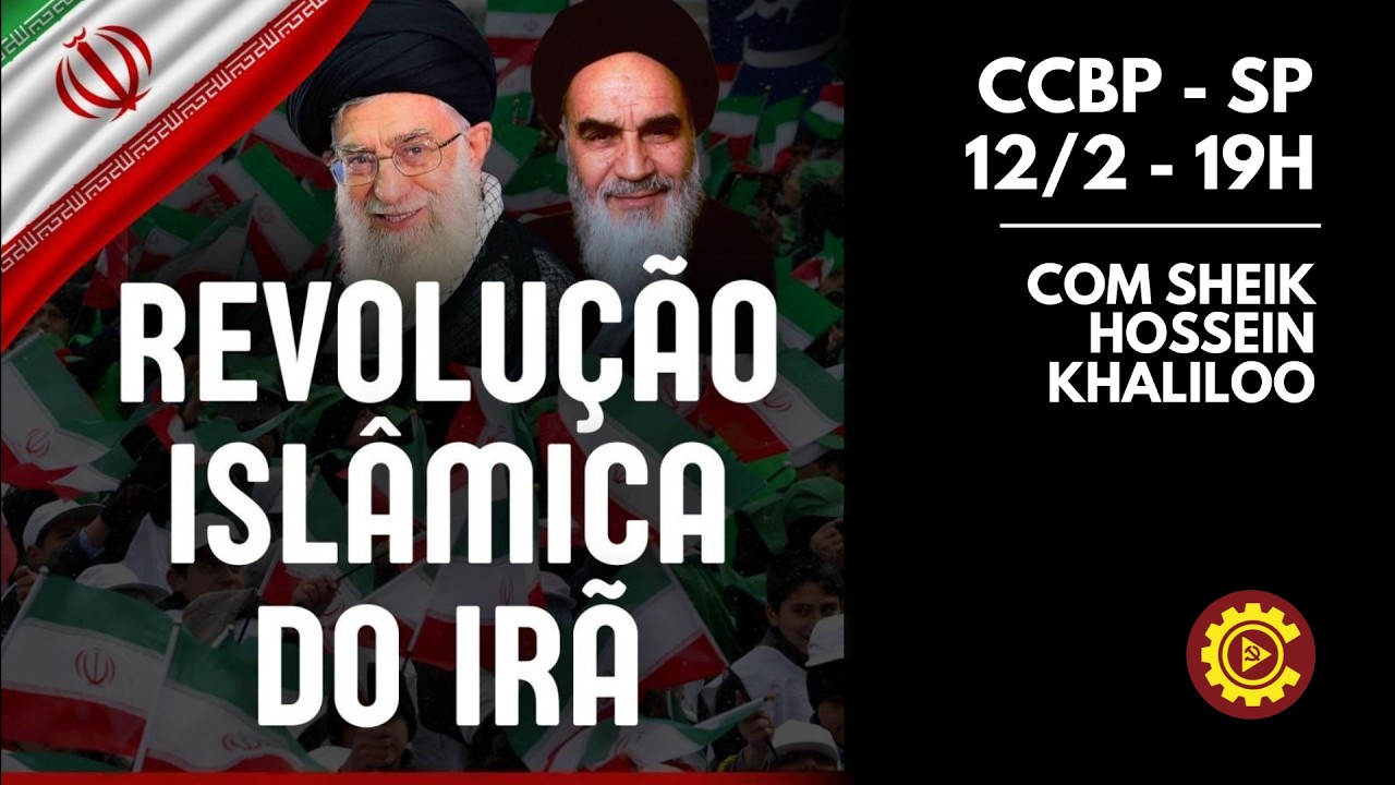 Palestra: 47 anos da Revolução Islâmica do Irã - 12/2/26