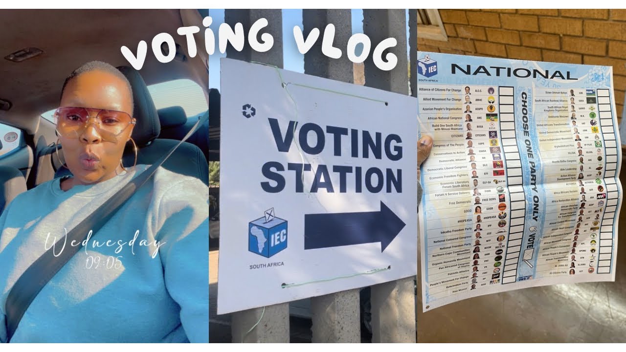 VLOG: Election Day || South African YouTuber 🇿🇦