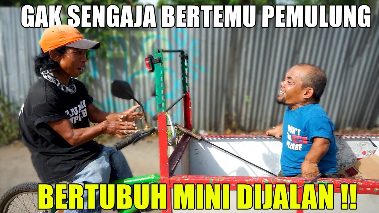 UCOK BABA BAWA PEMULUNG BERTUBUH MINI INI KE SUPER MARKET !!