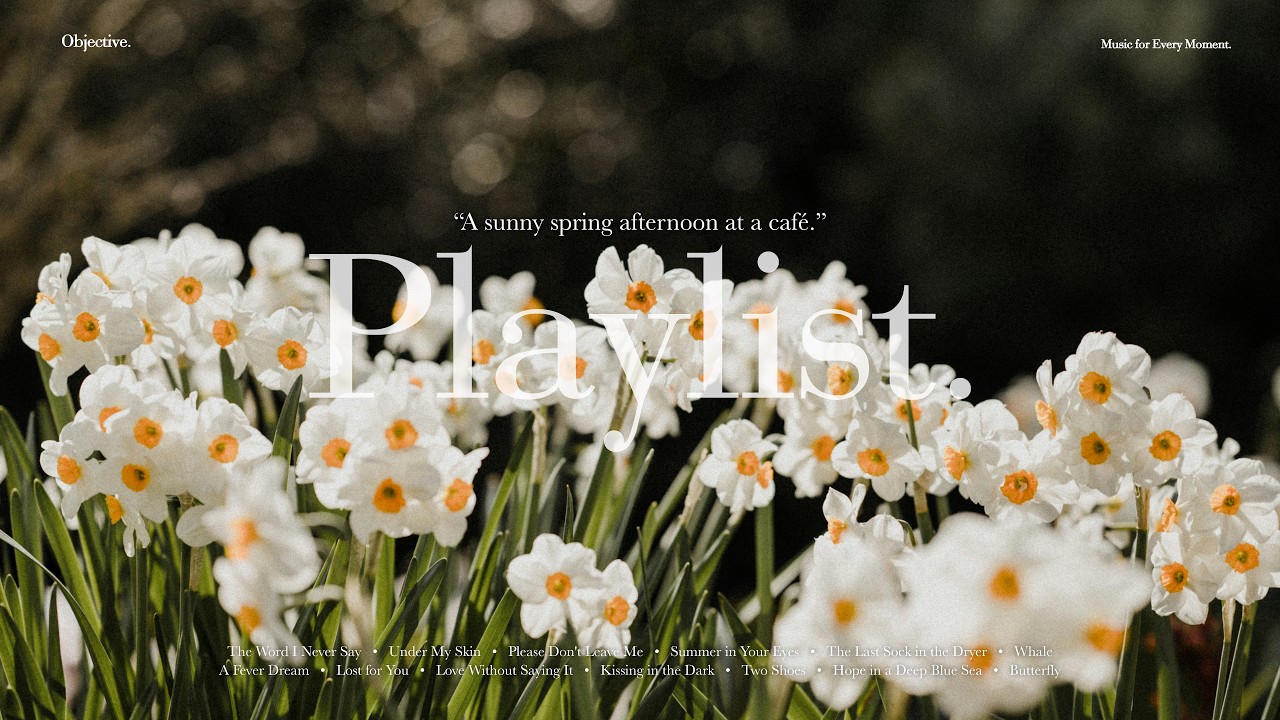 [Playlist] 햇살 가득한 봄 오후, 카페 플레이리스트 🌼  ｜ 카페 · 매장 감성 팝송 모음