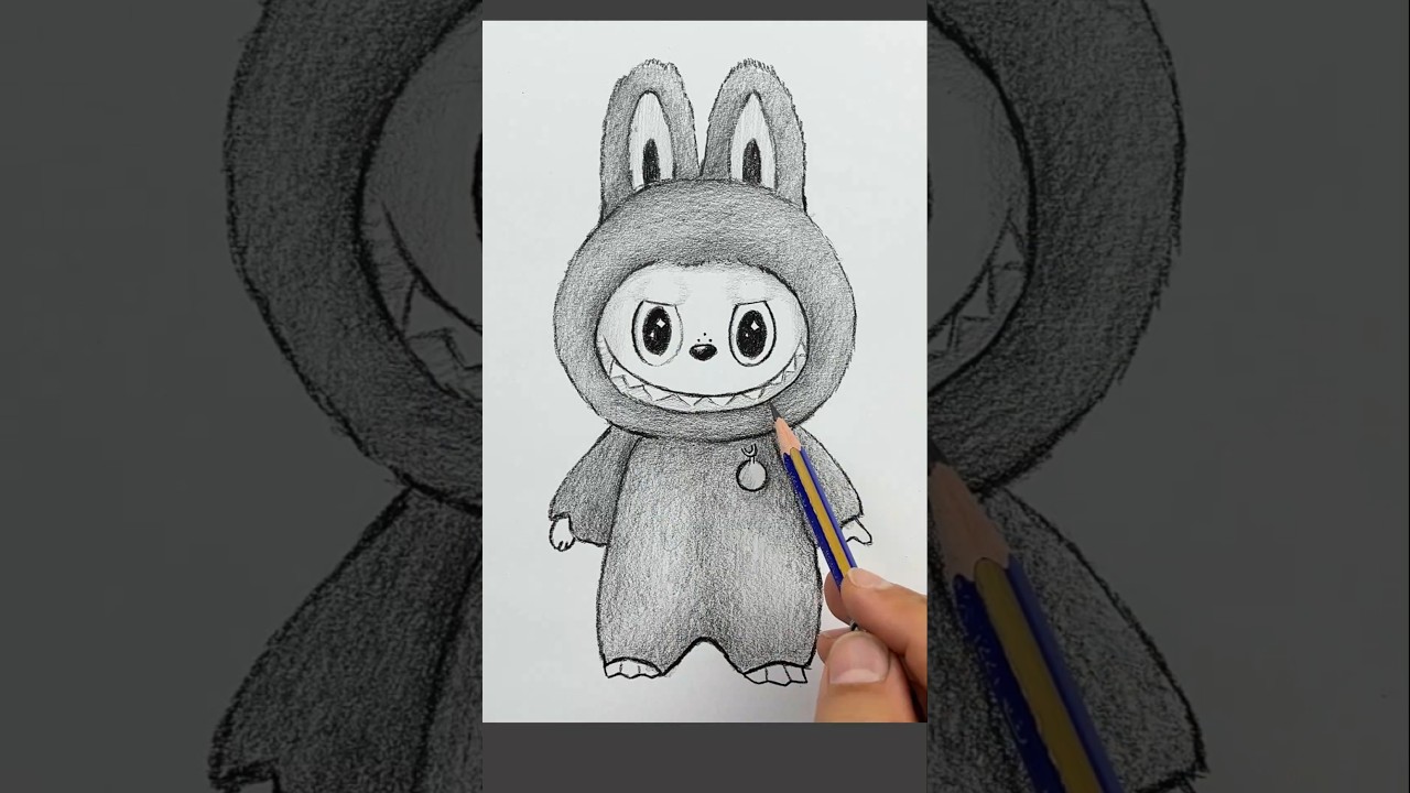 Labubu drawing